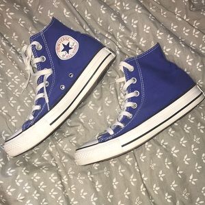 royal blue converse high tops